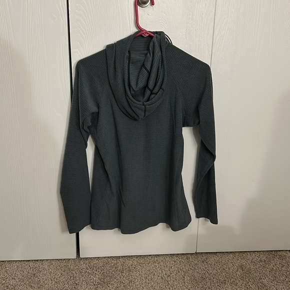 Gray Melanzana Micro Grid Hoodie - Picture 2 of 4